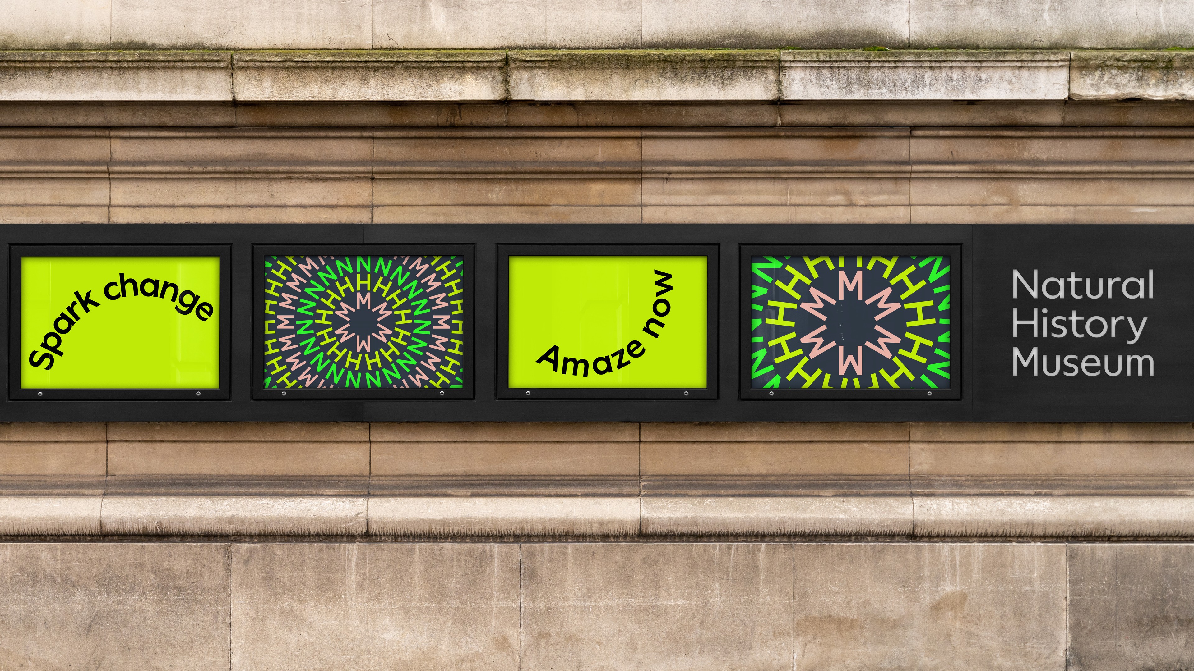 Stationery design of letterhead and business cards for the company Anders on top of a blurred photo of a house interior.